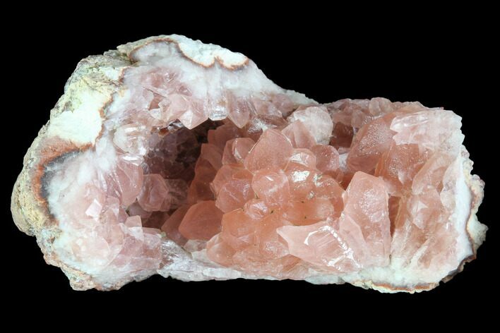 Pink Amethyst Geode (NEW FIND) - Argentina #84458